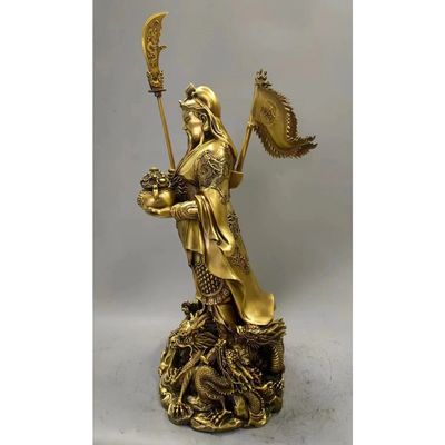 鑄銅關(guān)公神像 匠心傳承，庇佑商企的莊嚴(yán)藝術(shù)